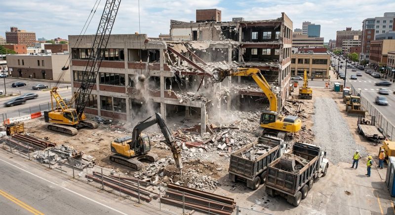 Apartment Demolition in Sacramento, CA
