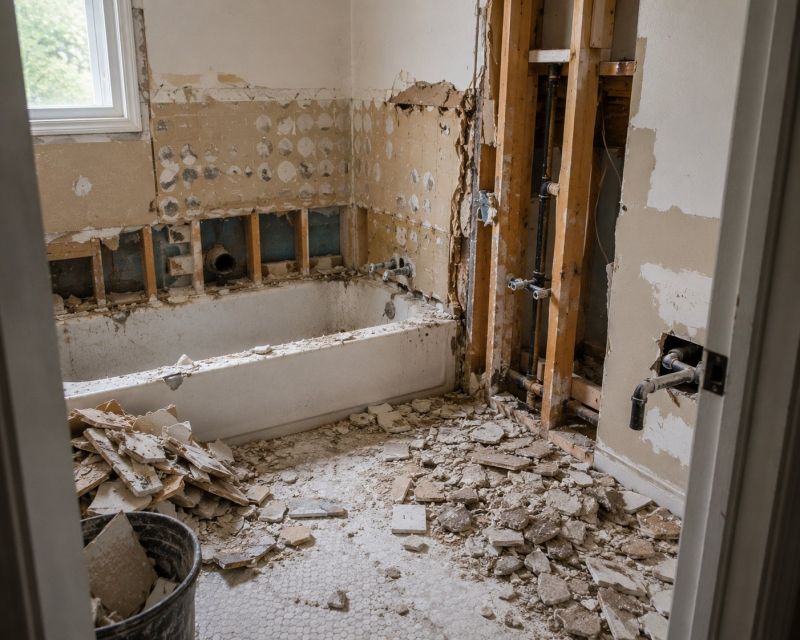 Bath Demolition in Bergen County, NJ