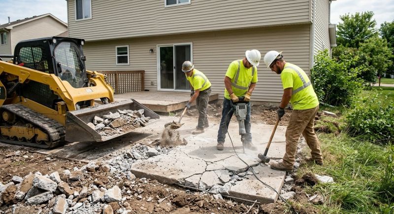 Cement Removal in Sacramento, CA