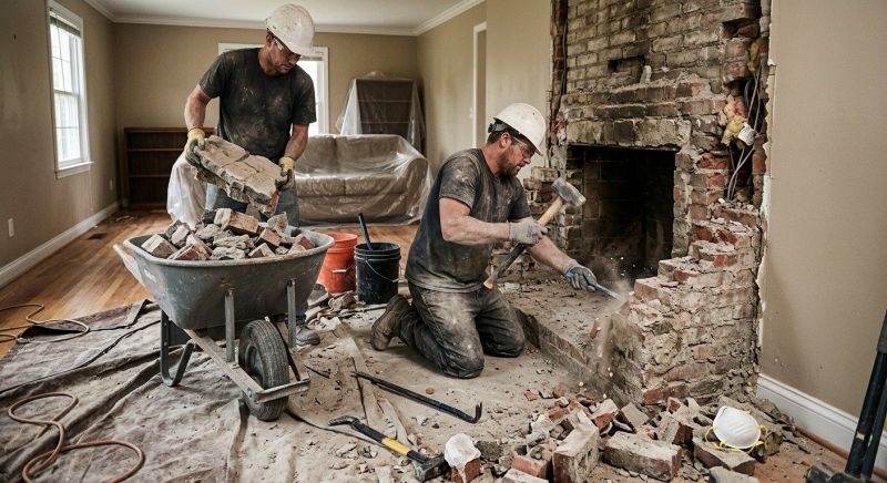Hearth Removal in Frederick, MD