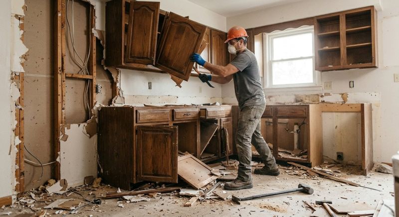 Kitchen Cabinet Demolition in Frederick, MD