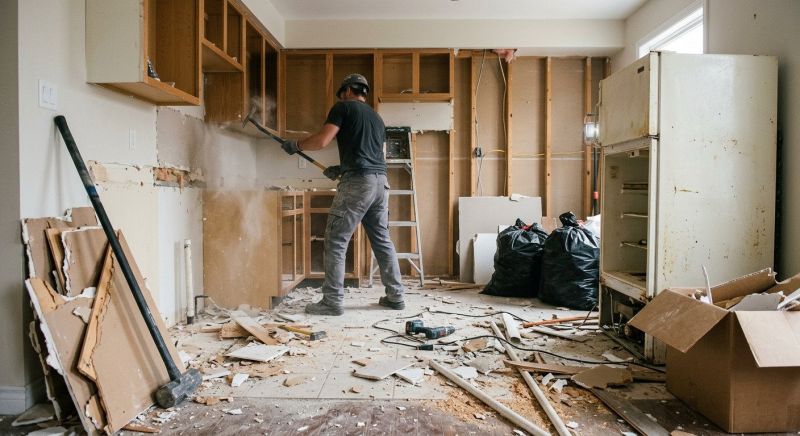 Kitchen Demolition in Bergen County, NJ