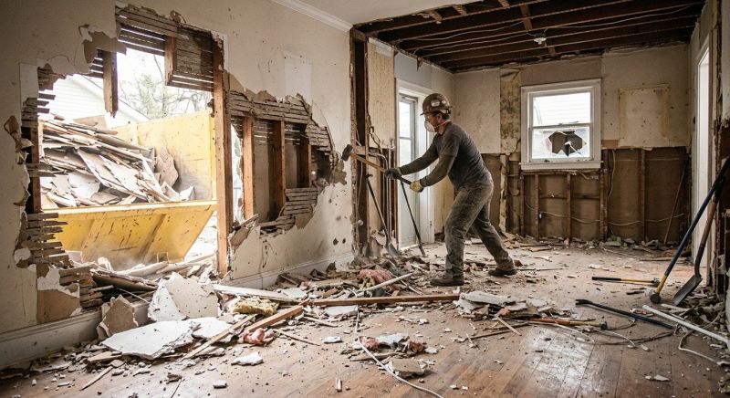 Room Demolition in Frederick, MD
