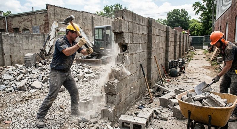 Sidewalk Demolition in Sacramento, CA