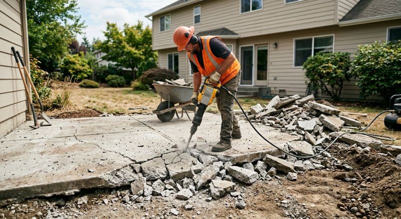 Slab Removal in Sacramento, CA