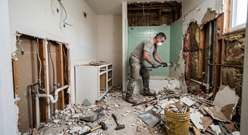Bath Demolition in Frederick, MD