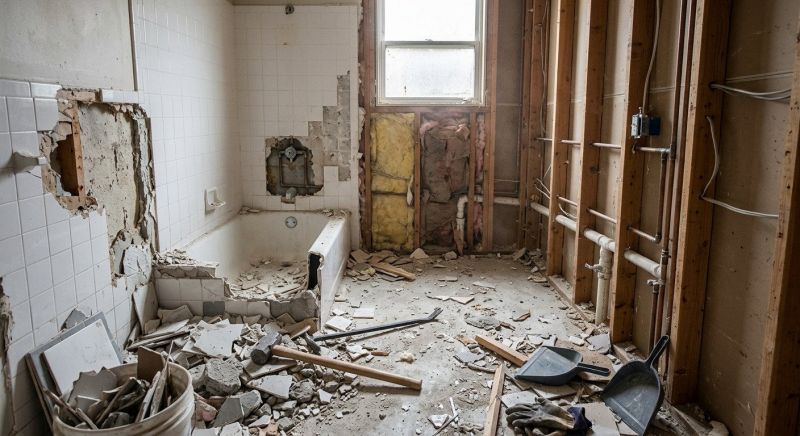 Bathroom Demolition in Sacramento, CA