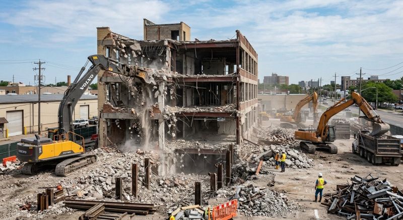 Building Demolition Service in Essex County, NJ
