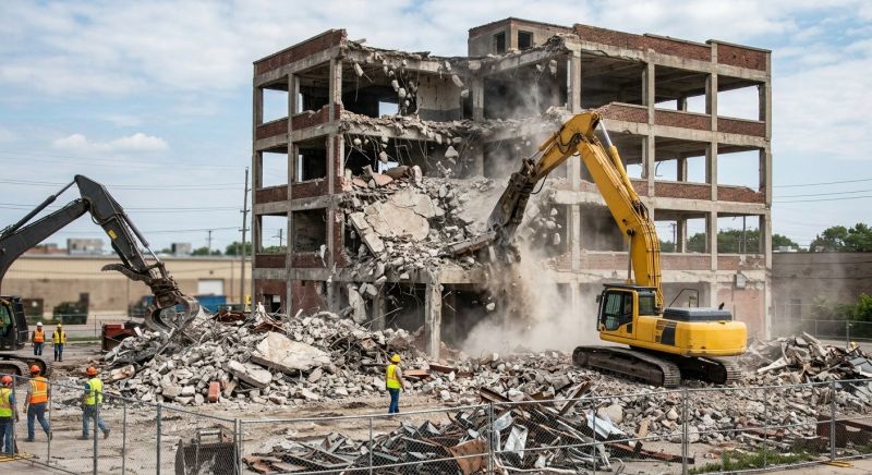 Building Demolition Service in Conroe, TX