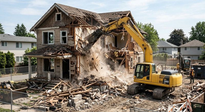 Cabin Demolition in Conroe, TX
