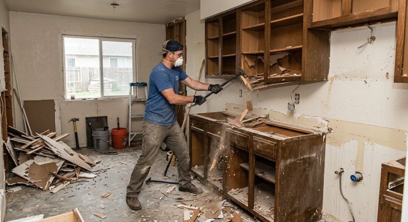 Cabinet Demolition in Bergen County, NJ