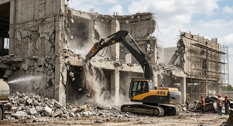 Cement Demolition in Sacramento, CA