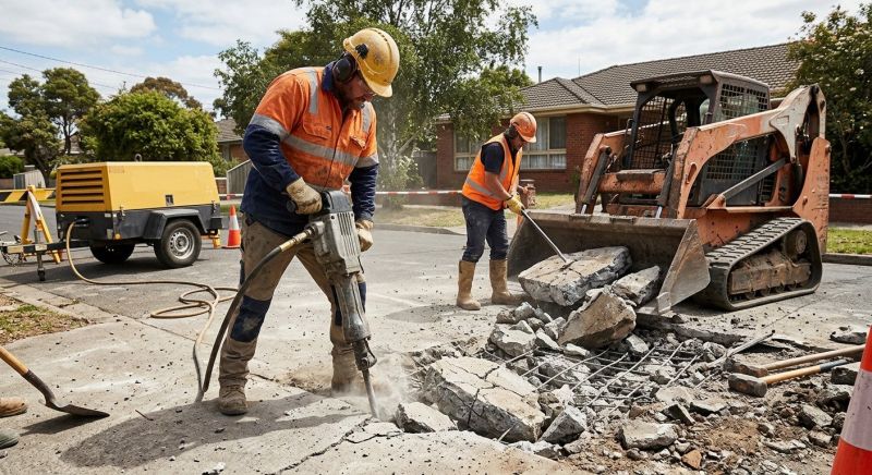 Cement Removal in Sacramento, CA