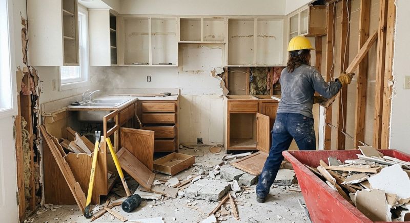 Closet Demolition in Frederick, MD