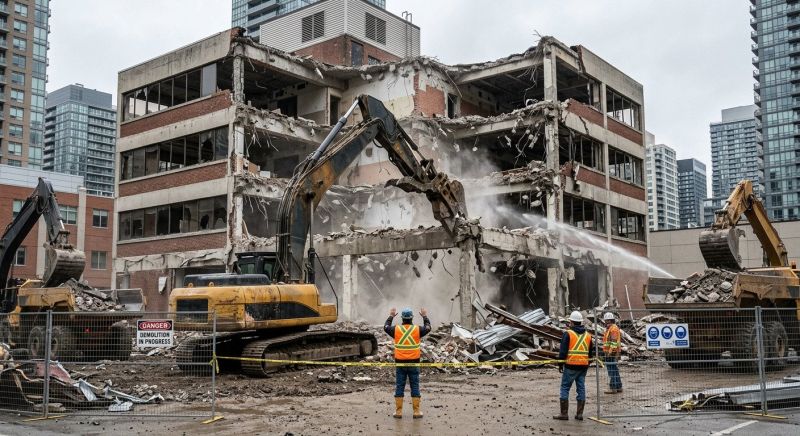 Commercial Demolition Service in Bergen County, NJ