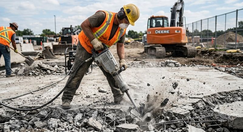 Concrete Breaking Service in Bergen County, NJ