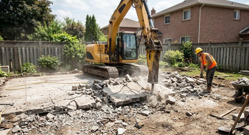 Concrete Breaking Service in Sacramento, CA