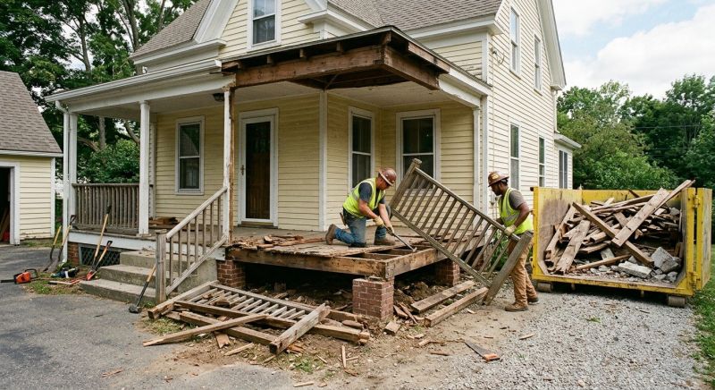 Concrete Porch Removal in Bergen County, NJ