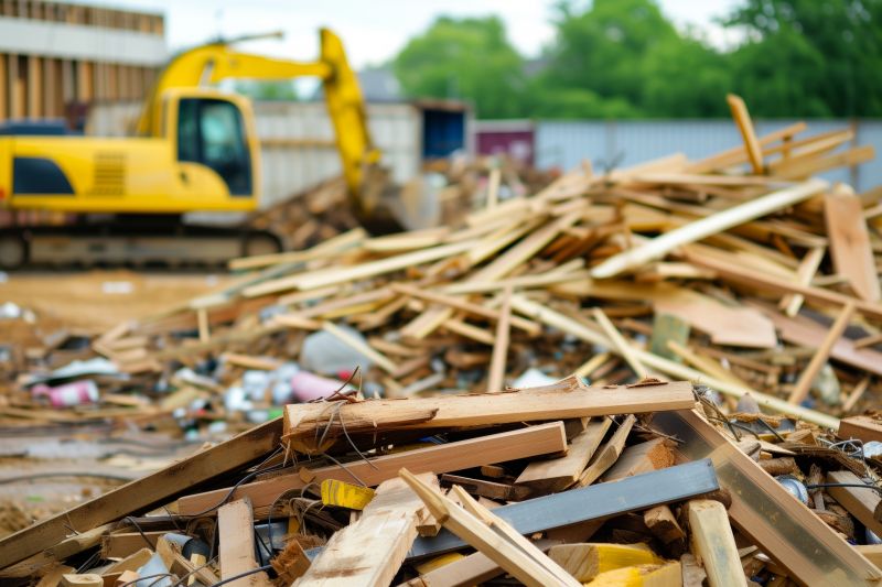 Construction Debris Removal in Roseville, CA
