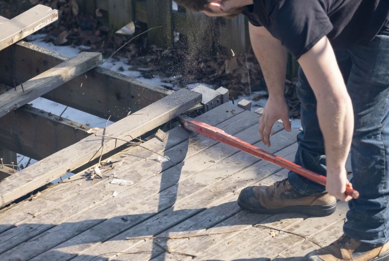 Deck Demolition Service in Bergen County, NJ