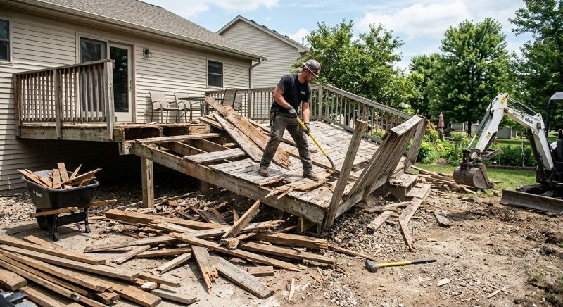 Deck Demolition Service in Sacramento, CA