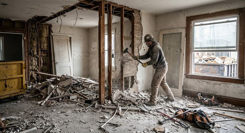 Drywall Removal in Sacramento, CA