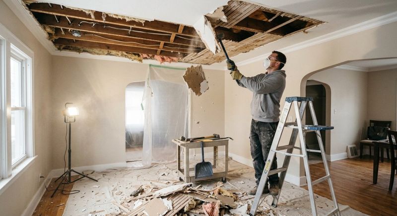 Drywall Removal in Bergen County, NJ