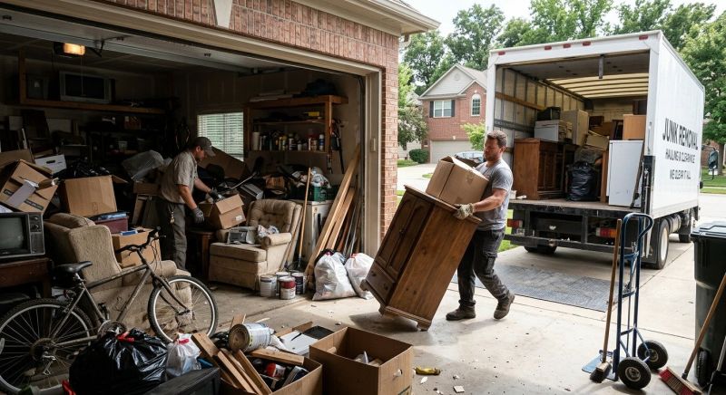 Garage Junk Hauling in Charlotte, NC