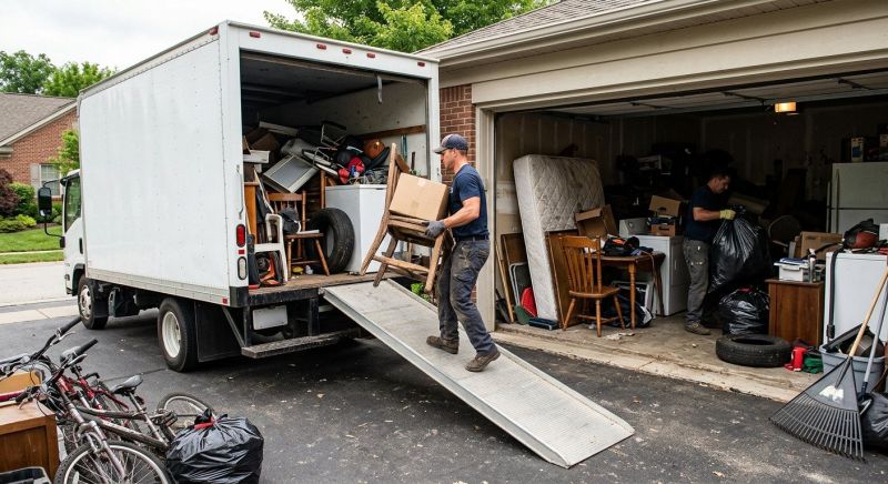 Garage Junk Hauling in Roseville, CA