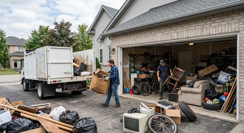 Garage Junk Removal in Madison, WI