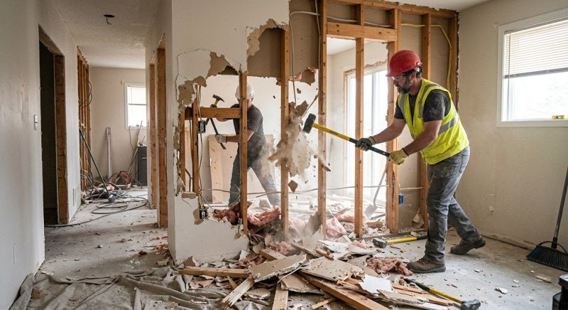 Hearth Demolition in Frederick, MD