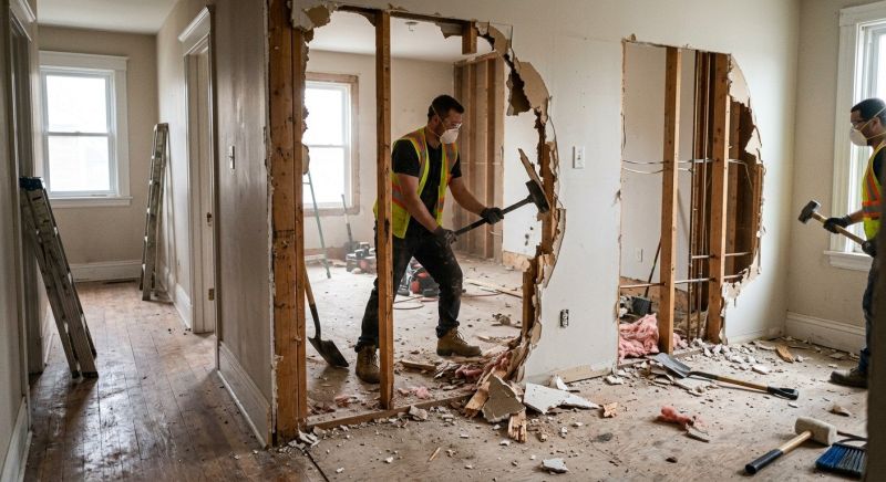 Hearth Demolition in Frederick, MD