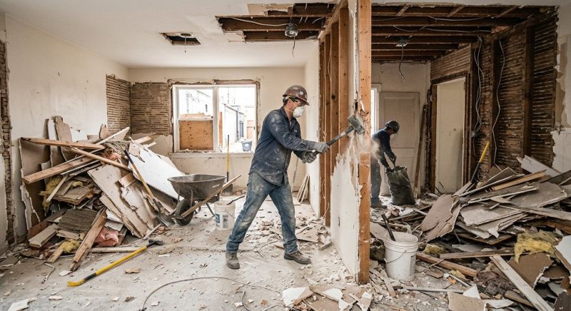 Hearth Demolition in Frederick, MD
