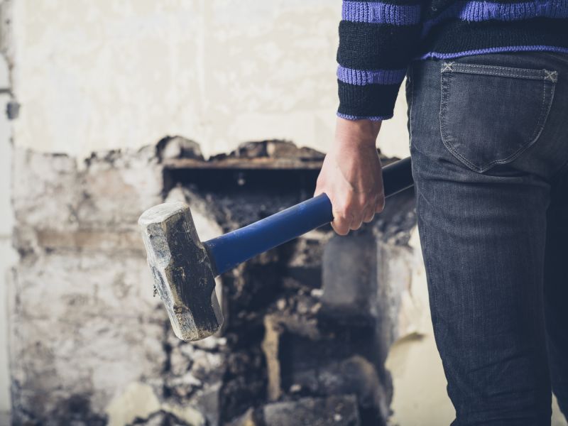 Hearth Removal in Bergen County, NJ