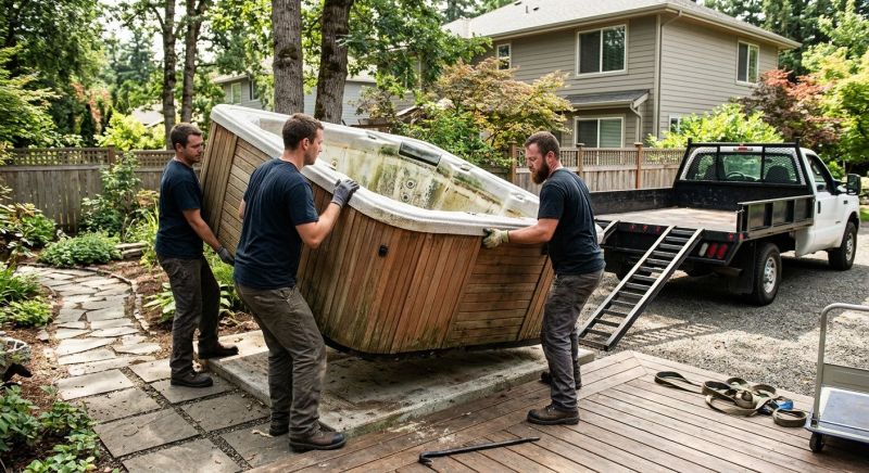 Hot Tub Disposal in Roseville, CA
