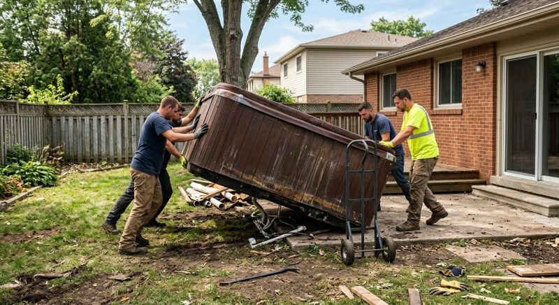 Hot Tub Disposal in Charlotte, NC