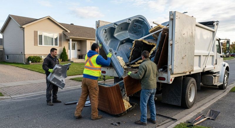 Hot Tub Removal in Sacramento, CA