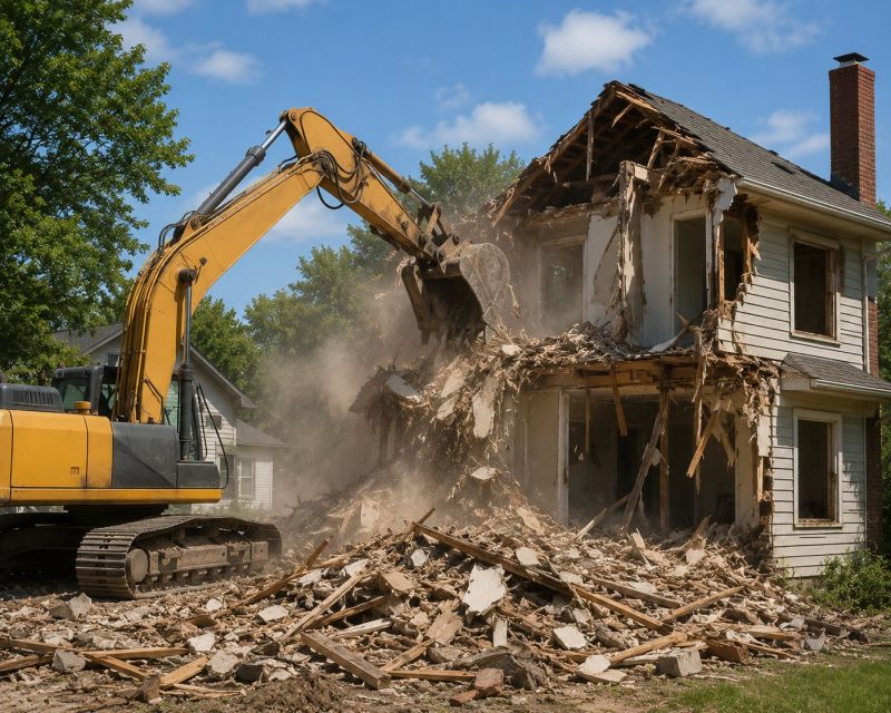 House Demolition Service in Morris County, NJ