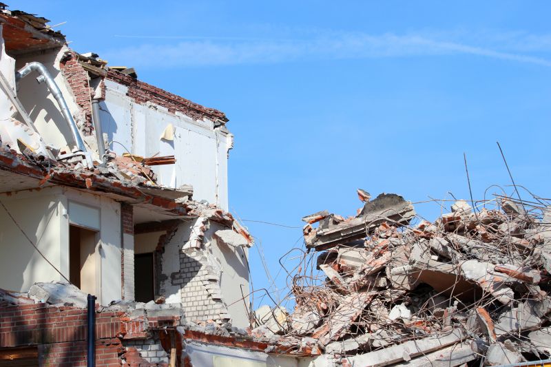 House Wrecking in Cypress, TX