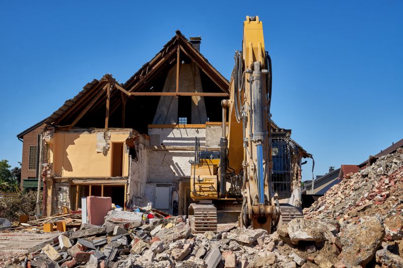House Wrecking in Cypress, TX