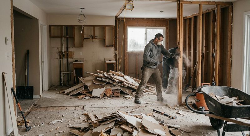 Interior Renovation Demolition in Bergen County, NJ