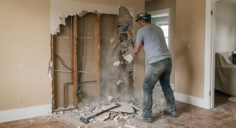 Interior Wall Demolition in Frederick, MD