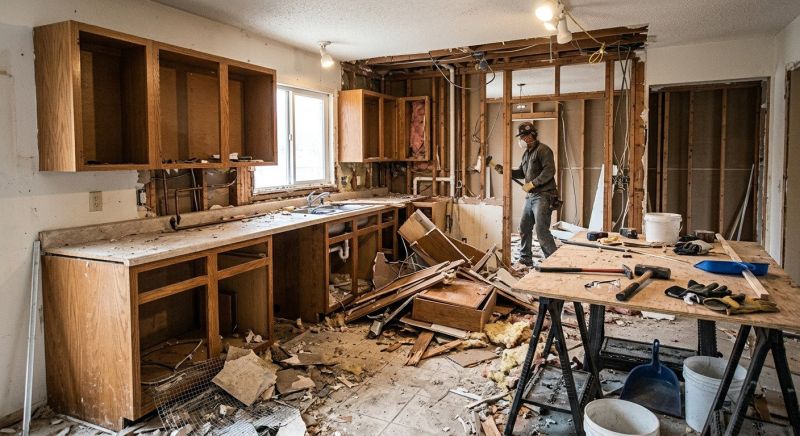 Kitchen Demolition in Frederick, MD