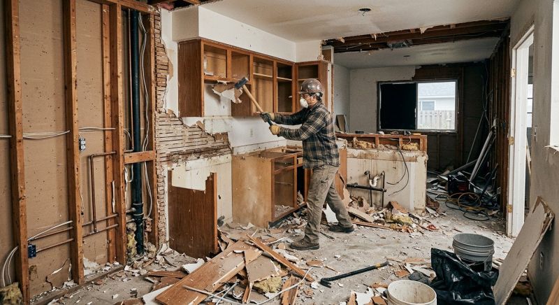 Kitchen Demolition in Frederick, MD