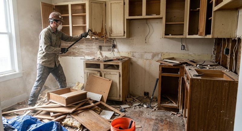 Kitchen Demolition in Frederick, MD