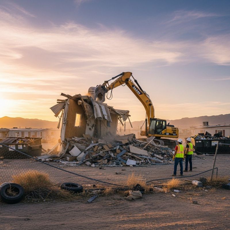 Mobile Home Demolition in Bergen County, NJ