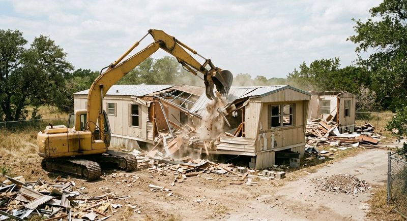 Modular Home Demolition in Houston, TX