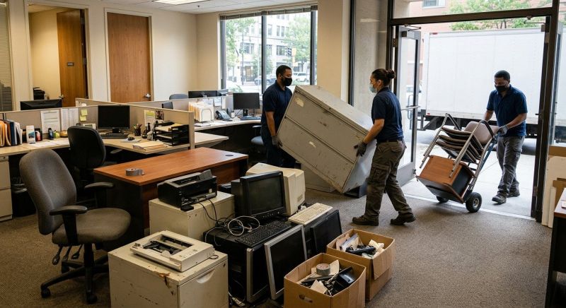 Office Furniture Removal in Sacramento, CA