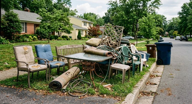 Old Furniture Disposal in Roseville, CA