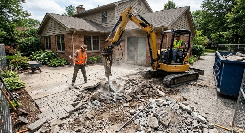 Pavement Demolition in Bergen County, NJ